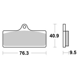  Plaquettes de freins AP RACING 