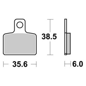  Plaquettes de freins AP RACING 