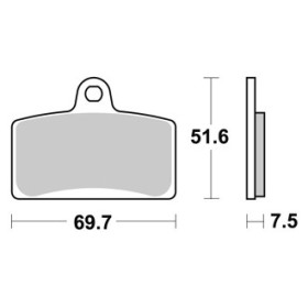  Plaquettes de freins AP RACING 