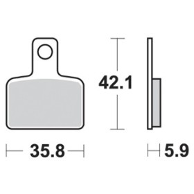  Plaquettes de freins AP RACING 