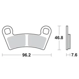  Plaquettes de freins AP RACING 
