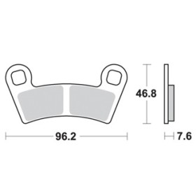  Plaquettes de freins AP RACING 