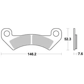  Plaquettes de freins AP RACING 