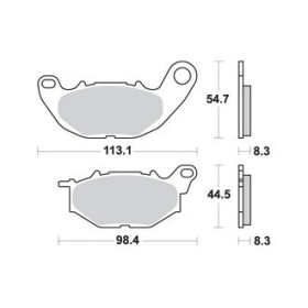  Plaquettes de freins AP RACING 