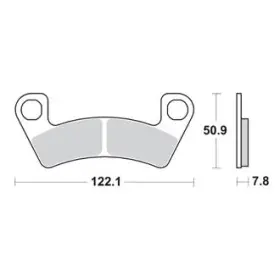  Plaquettes de freins AP RACING 