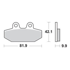  Plaquettes de freins AP RACING 