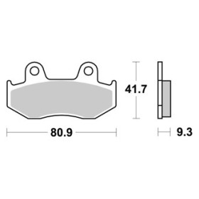  Plaquettes de freins AP RACING 