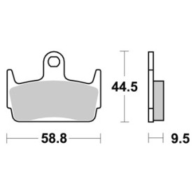  Plaquettes de freins AP RACING 