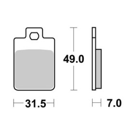  Plaquettes de freins AP RACING 