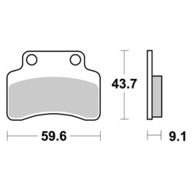  Plaquettes de freins AP RACING 