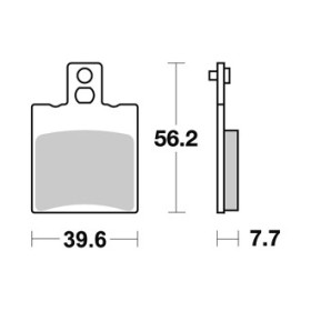  Plaquettes de freins AP RACING 