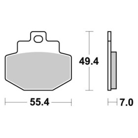  Plaquettes de freins AP RACING 
