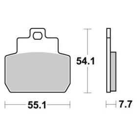  Plaquettes de freins AP RACING 