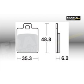  Plaquettes de freins AP RACING 