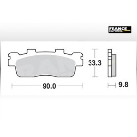  Plaquettes de freins AP RACING 