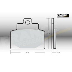  Plaquettes de freins AP RACING 