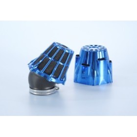 AIR BOX CHROME BLUE PLIE 30' D.32 POUR CARB. PHBG