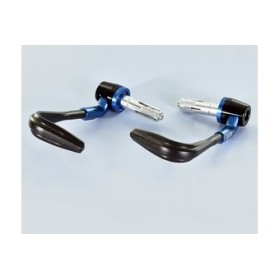 PROTECTION LEVIER D+G ALUMINIUM ET NYLON BLEU