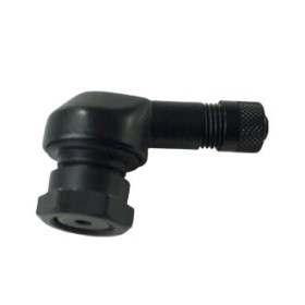 1 Valve tubeless Alu coudée Dia 11,3 Noire