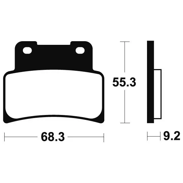 Bendix MF344 Métal fritté