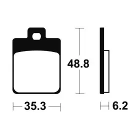 Bendix MSS368 métal fritté. 