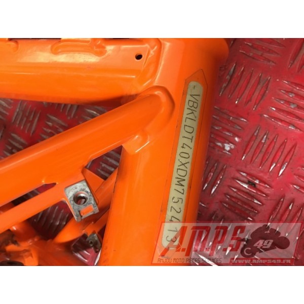 Cadre avec carte grise KTM 690 DUKE 4 2012 à 2015KTM690DUKE4752413H4-C5566333used