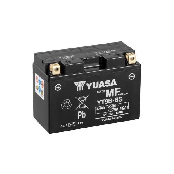 Batterie YUASA YT9B-BS sans 