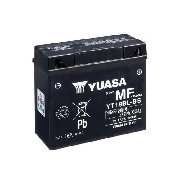 Batterie YUASA YT19BL-BS sans 