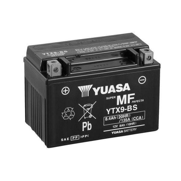 Batterie YUASA YTX9-BS sans 