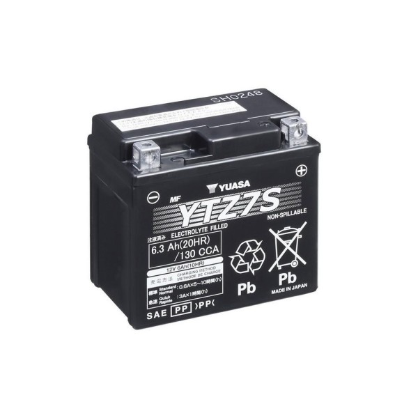 Batterie YUASA YTZ7S sans 