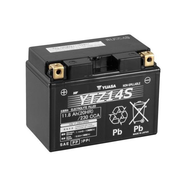 Batterie YUASA YTZ14S sans 