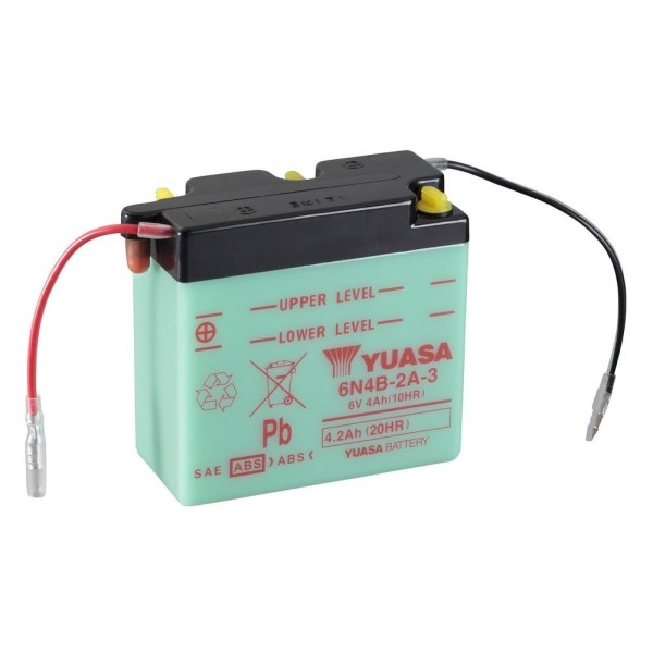 Batterie YUASA 6N4B-2A-3 conventionnelle 
