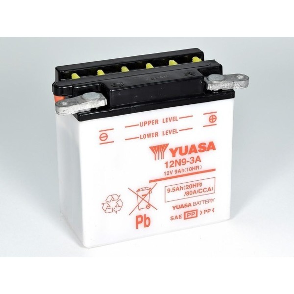 Batterie YUASA 12N9-3A conventionnelle 