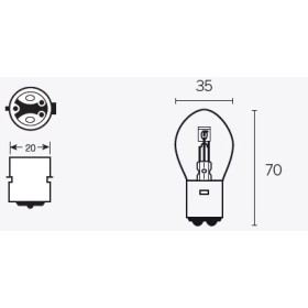 Ampoule V PARTS B35