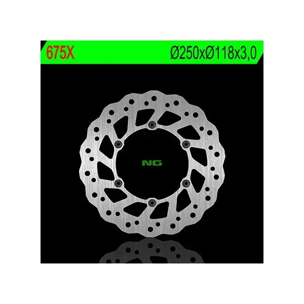 Disque de frein NG BRAKE DISC pétale fixe - 675X