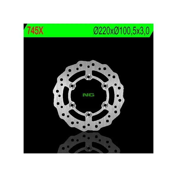 Disque de frein NG BRAKE DISC pétale fixe - 745X