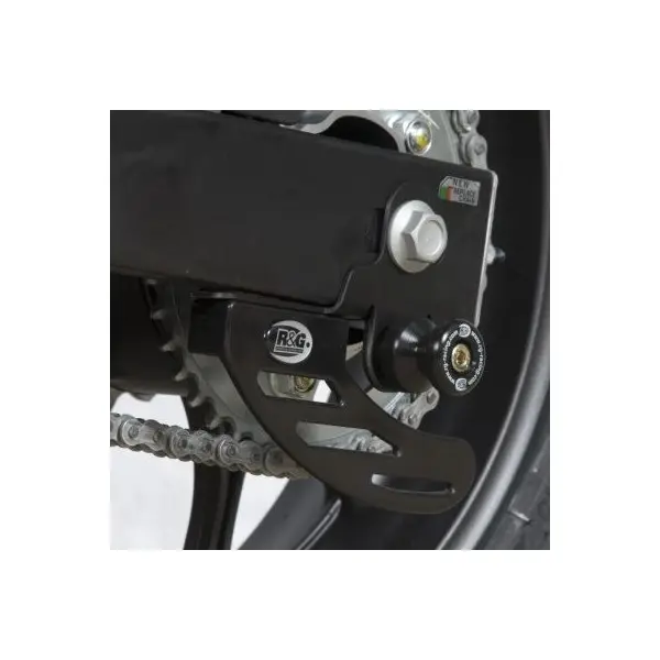Pions de bras oscillant R&G RACING avec platine noir Honda