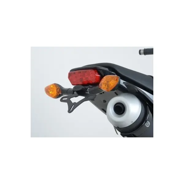 Support de plaque R&G RACING noir pour clignotants origine Honda MSX125