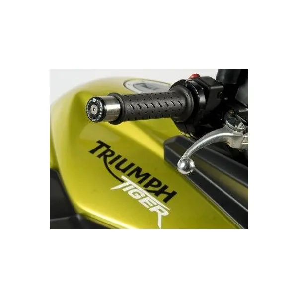 Embouts de guidon R&G RACING noir Triumph Tiger 800