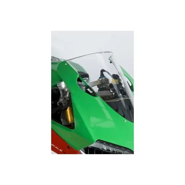 Cache-orifices rétroviseur R&G RACING - noir Ducati Panigale 1199