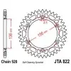 Couronne JT SPROCKETS aluminium Ultra-Light anti-boue 822 - 520