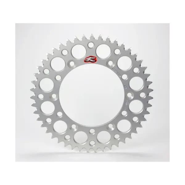 Couronne RENTHAL aluminium Ultra-Light anti-boue anodisé dur - 520