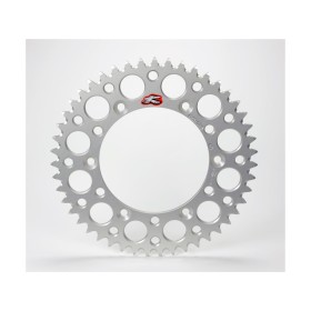 Couronne RENTHAL aluminium Ultra-Light anti-boue anodisé dur - 520