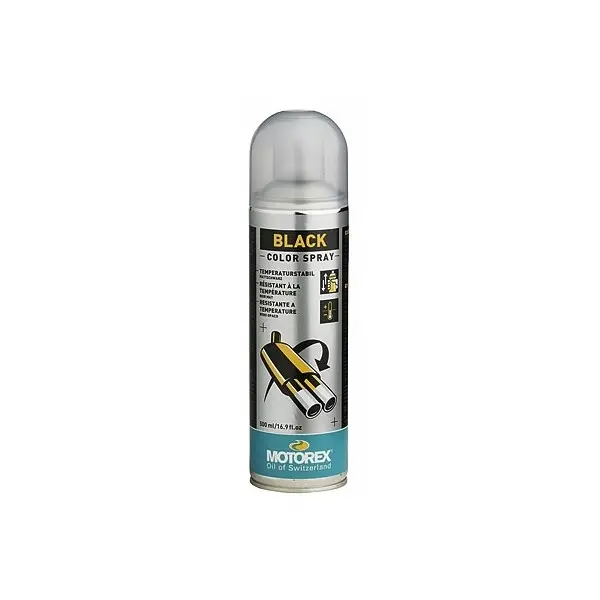 Vernis noir MOTOREX Black Colour Spray - Spray 500 ml