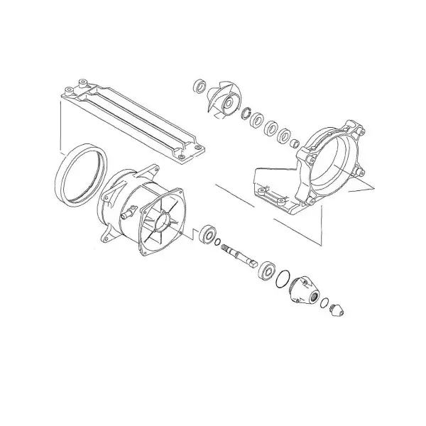 Kit réparation de turbine WSM Kawasaki 1200 STX-R
