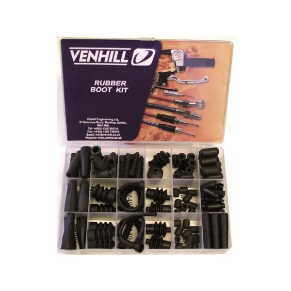 Coffret accessoires cables VENHILL butée de gaine + régleur de câble