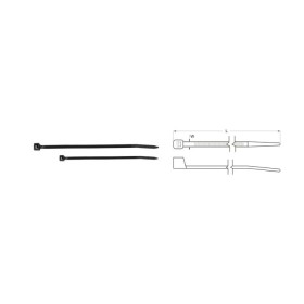 Colliers nylon BIHR 4,6x250mm