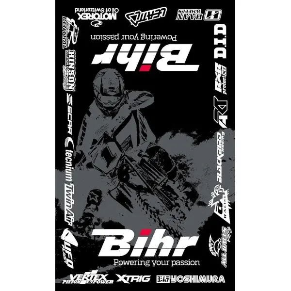 Tapis de paddock BIHR Home Track 160 x 100cm noir