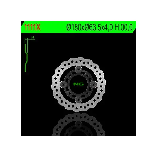 Disque de frein NG BRAKE DISC pétale flottant - 1111X