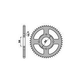 Couronne PBR acier standard 4668 - 520